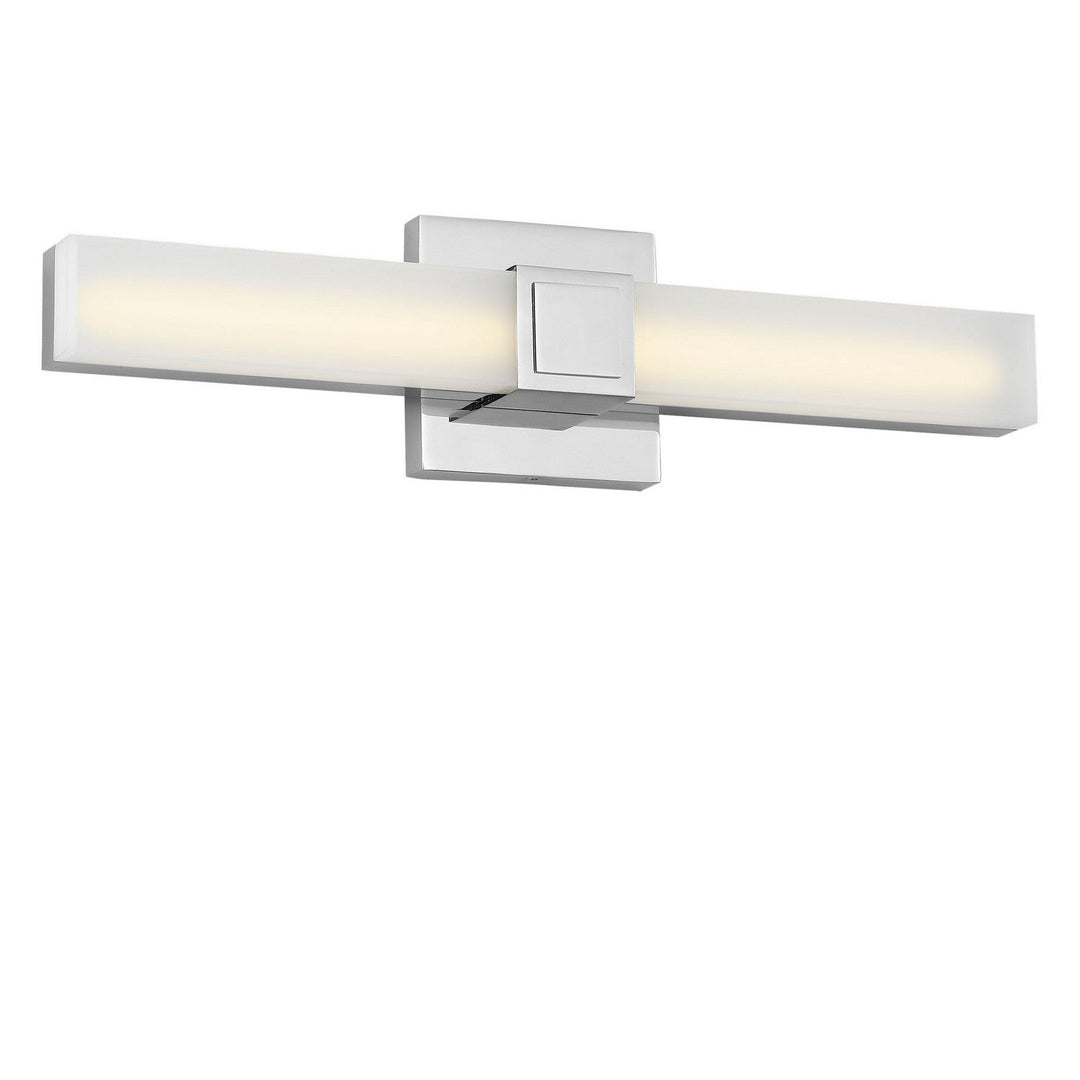 Fentress LED Vanity in Chrome Generation Lighting Canada