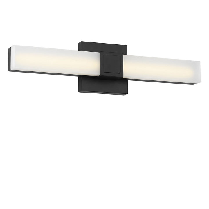 Fentress LED Vanity in Midnight Black Generation Lighting Canada