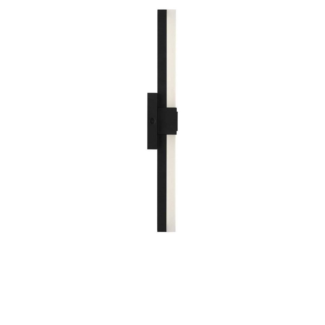 Fentress LED Vanity in Midnight Black Generation Lighting Canada