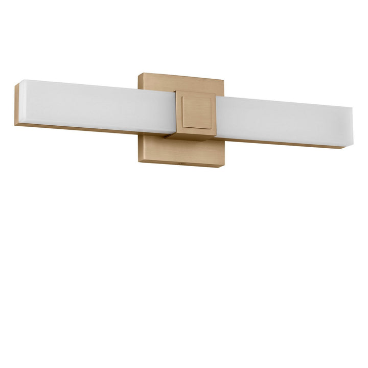 Fentress LED Vanity in Satin Brass Generation Lighting Canada