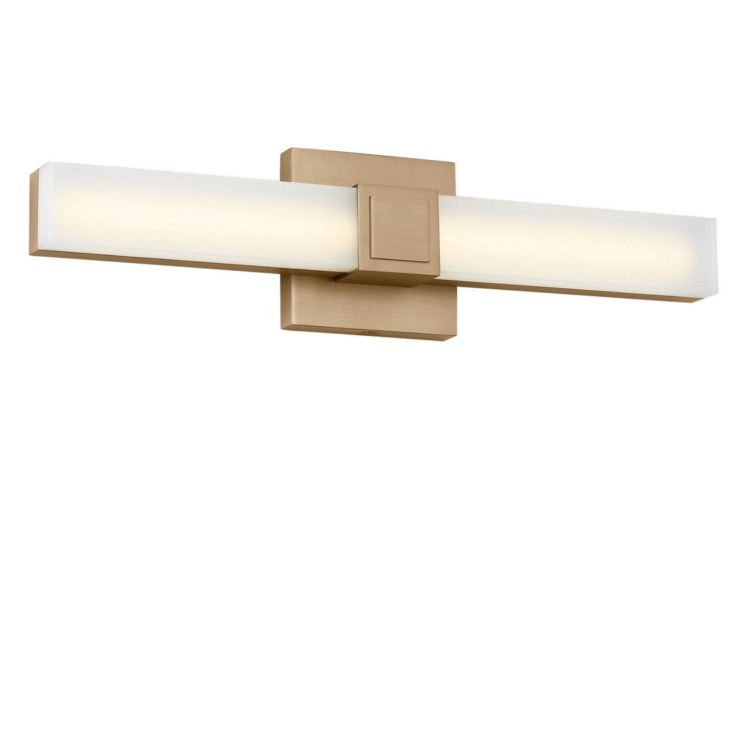 Fentress LED Vanity in Satin Brass Generation Lighting Canada