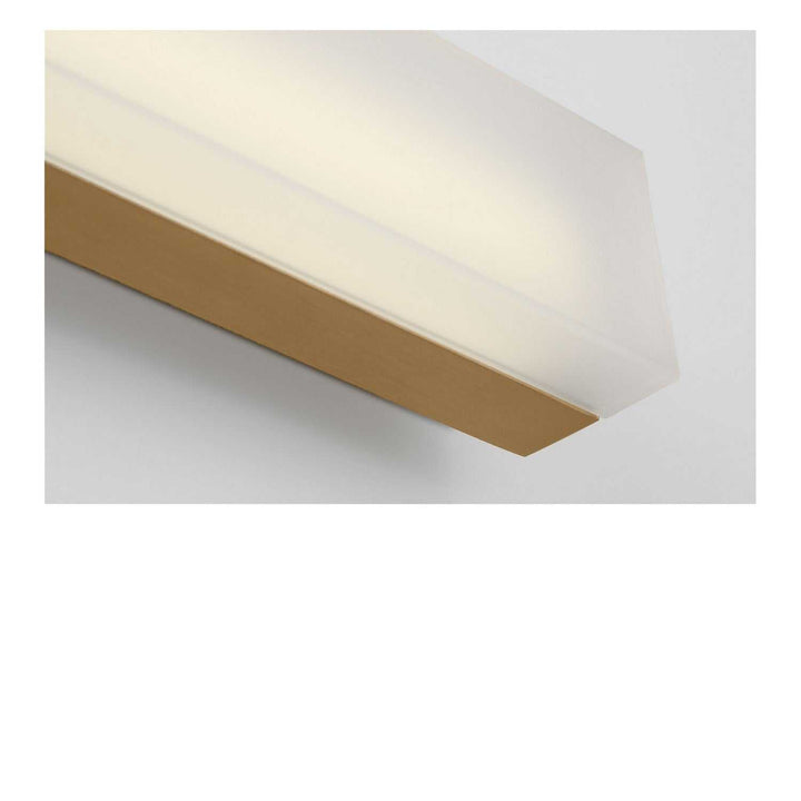 Fentress LED Vanity in Satin Brass Generation Lighting Canada