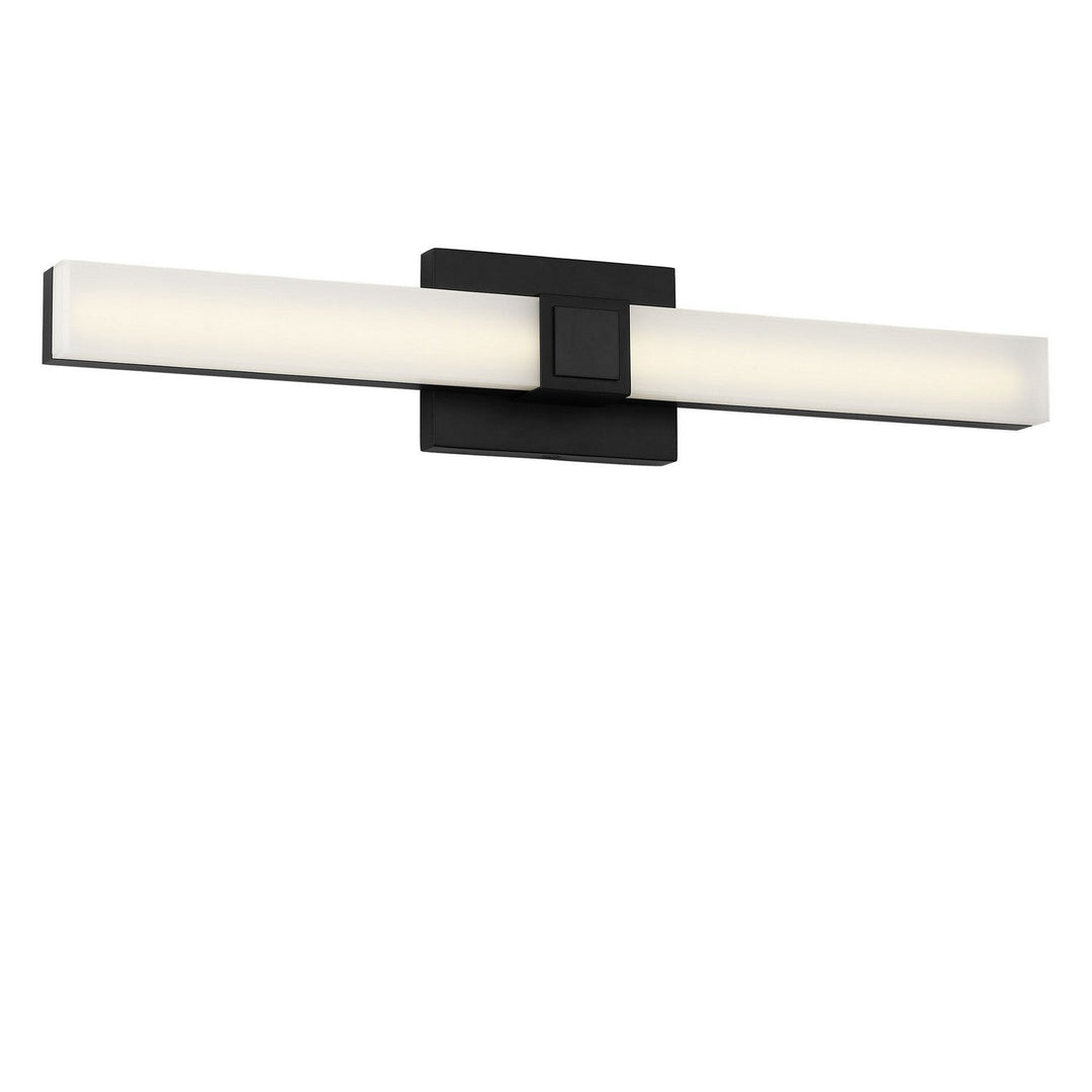 Fentress LED Vanity in Midnight Black Generation Lighting Canada