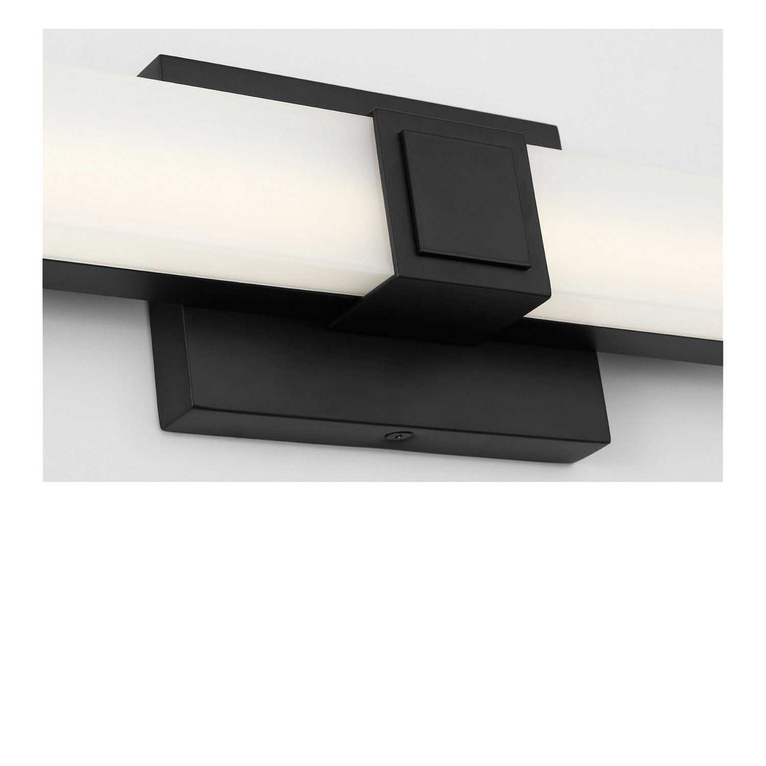 Fentress LED Vanity in Midnight Black Generation Lighting Canada
