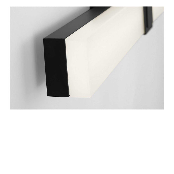 Fentress LED Vanity in Midnight Black Generation Lighting Canada