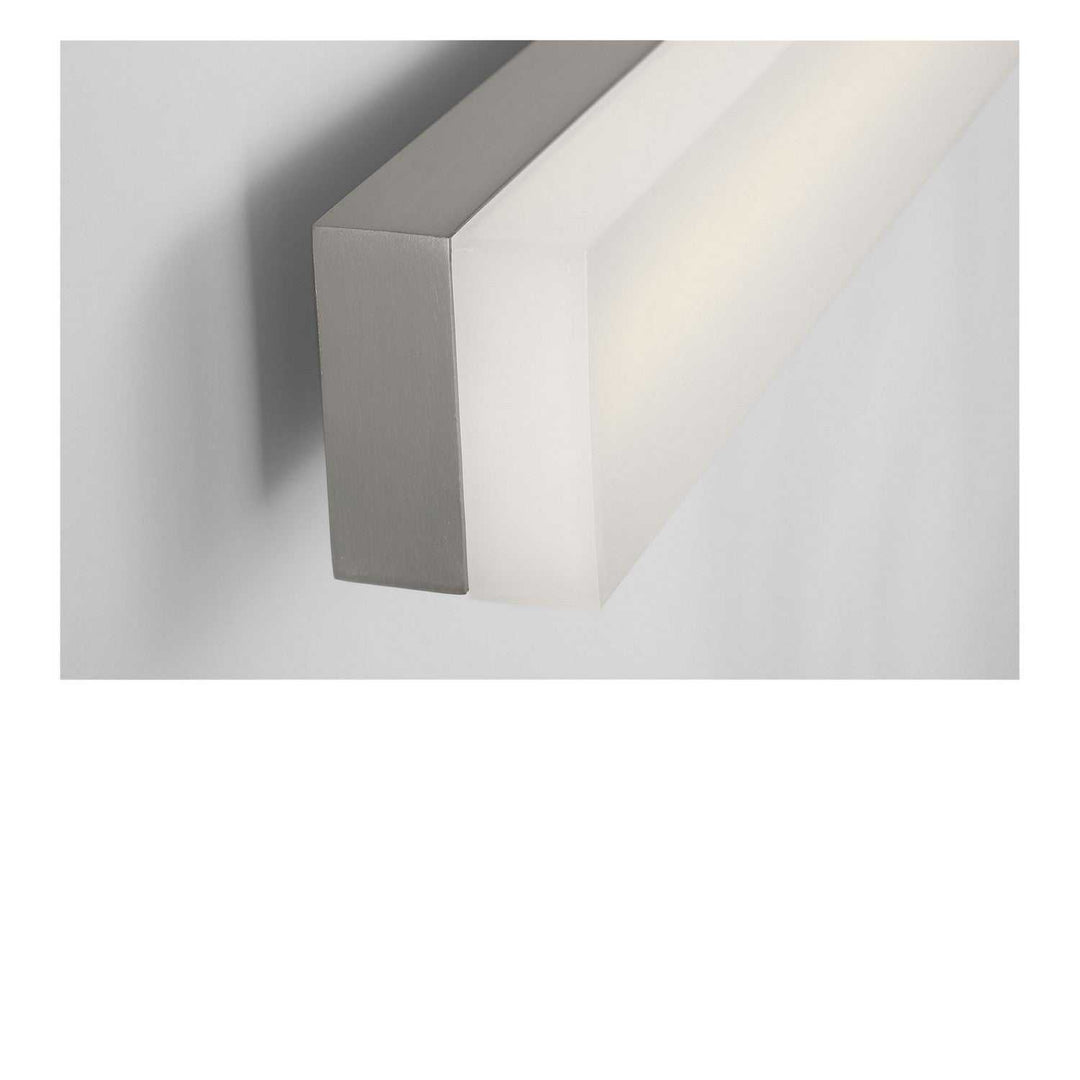 Fentress LED Vanity in Brushed Nickel Generation Lighting Canada