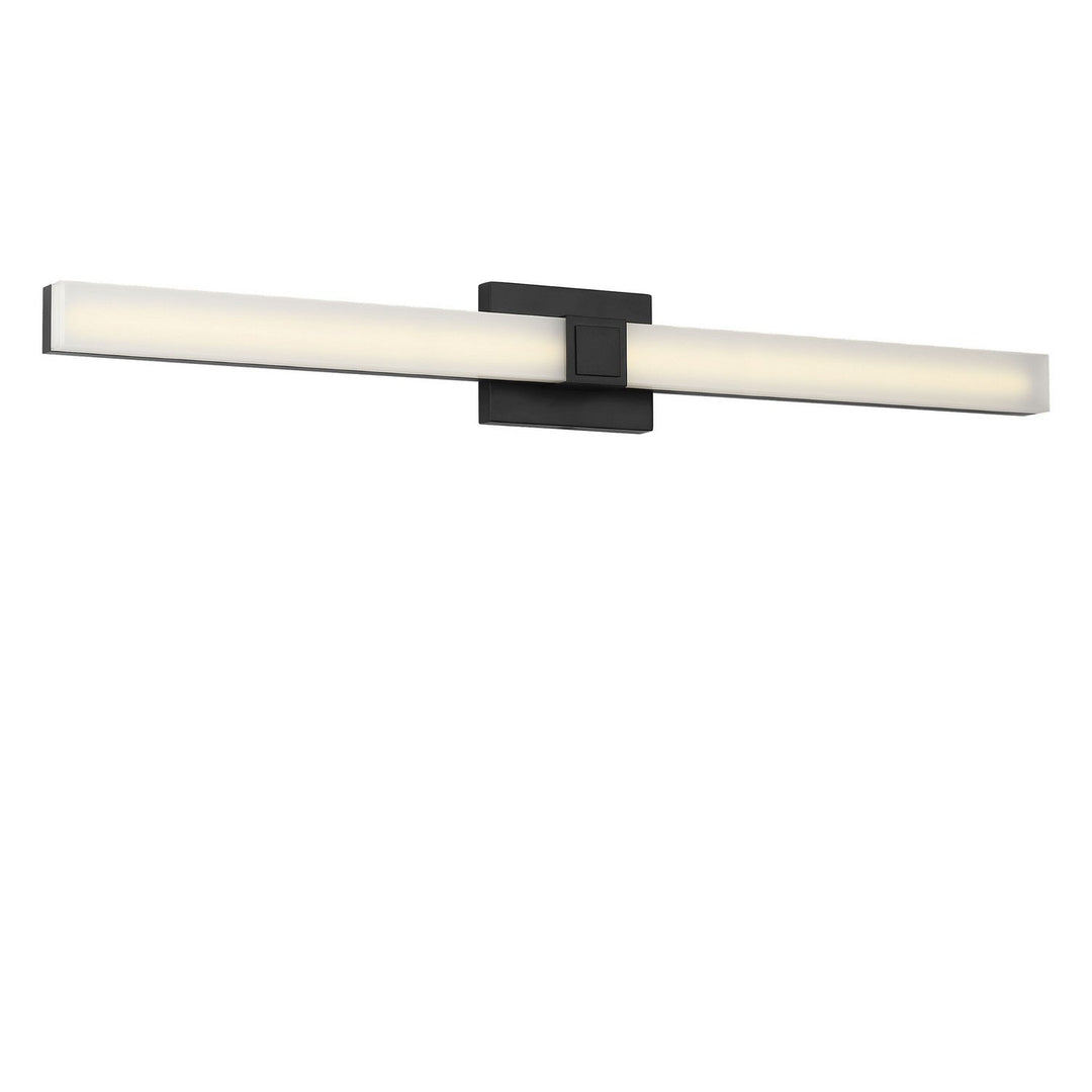 Fentress LED Vanity in Midnight Black Generation Lighting Canada