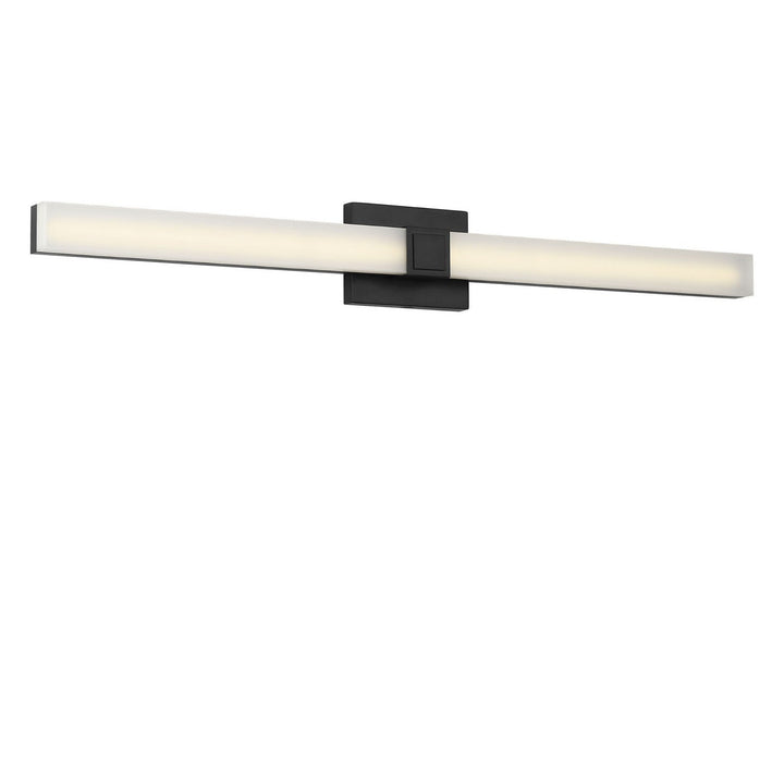 Fentress LED Vanity in Midnight Black Generation Lighting Canada