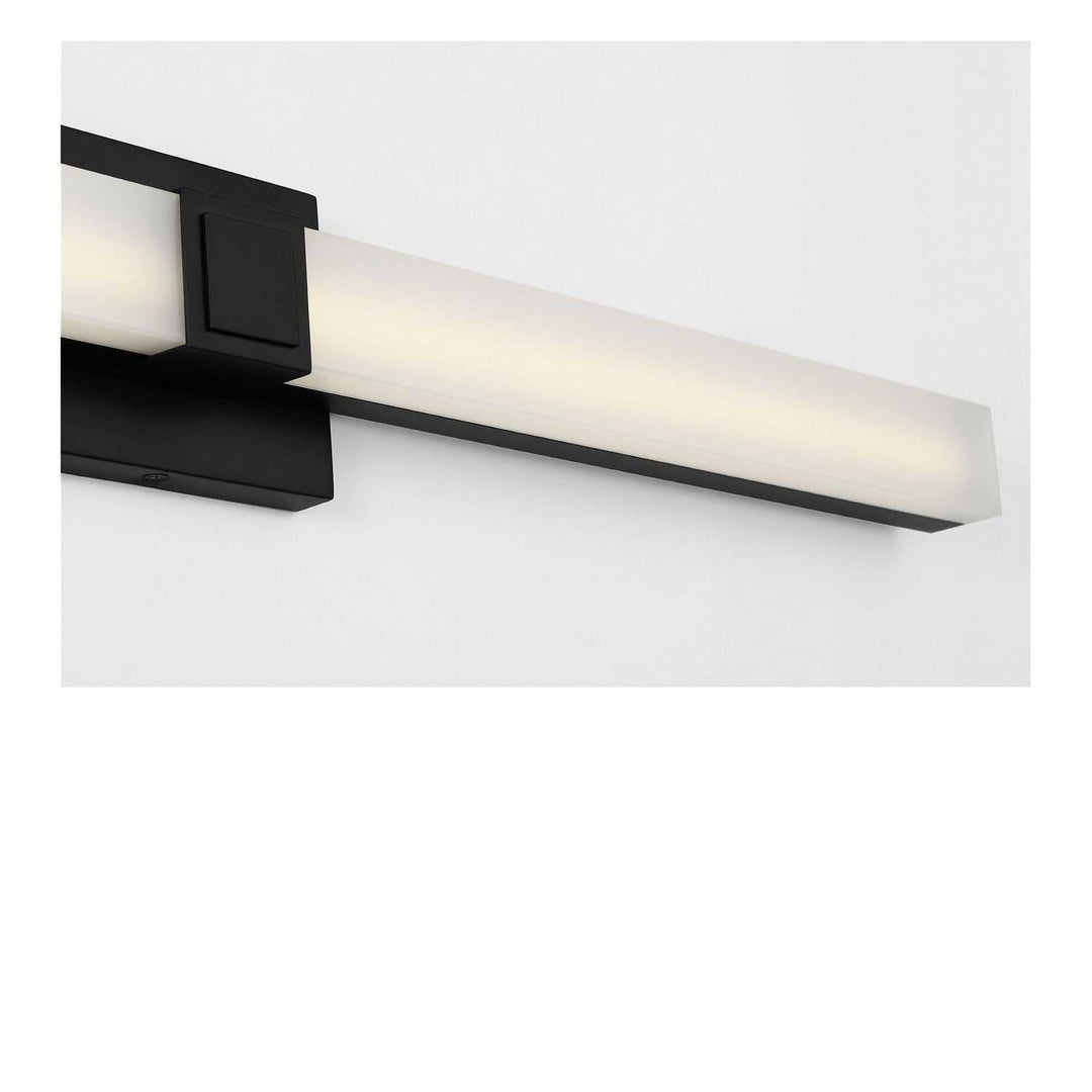 Fentress LED Vanity in Midnight Black Generation Lighting Canada