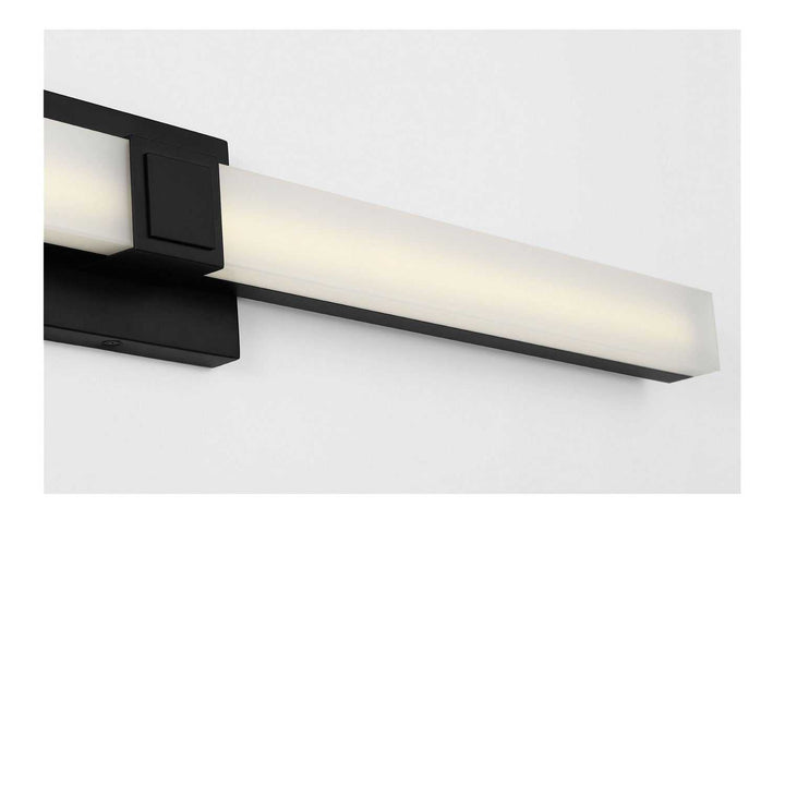 Fentress LED Vanity in Midnight Black Generation Lighting Canada