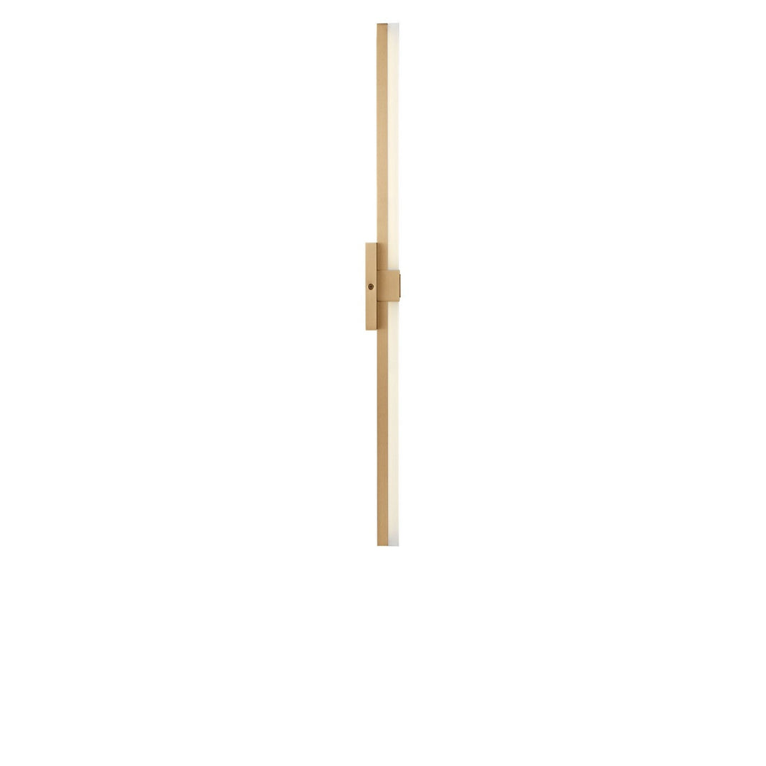 Fentress LED Vanity in Satin Brass Generation Lighting Canada