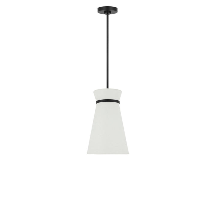 Fynn One Light Pendant in Midnight Black Generation Lighting Canada