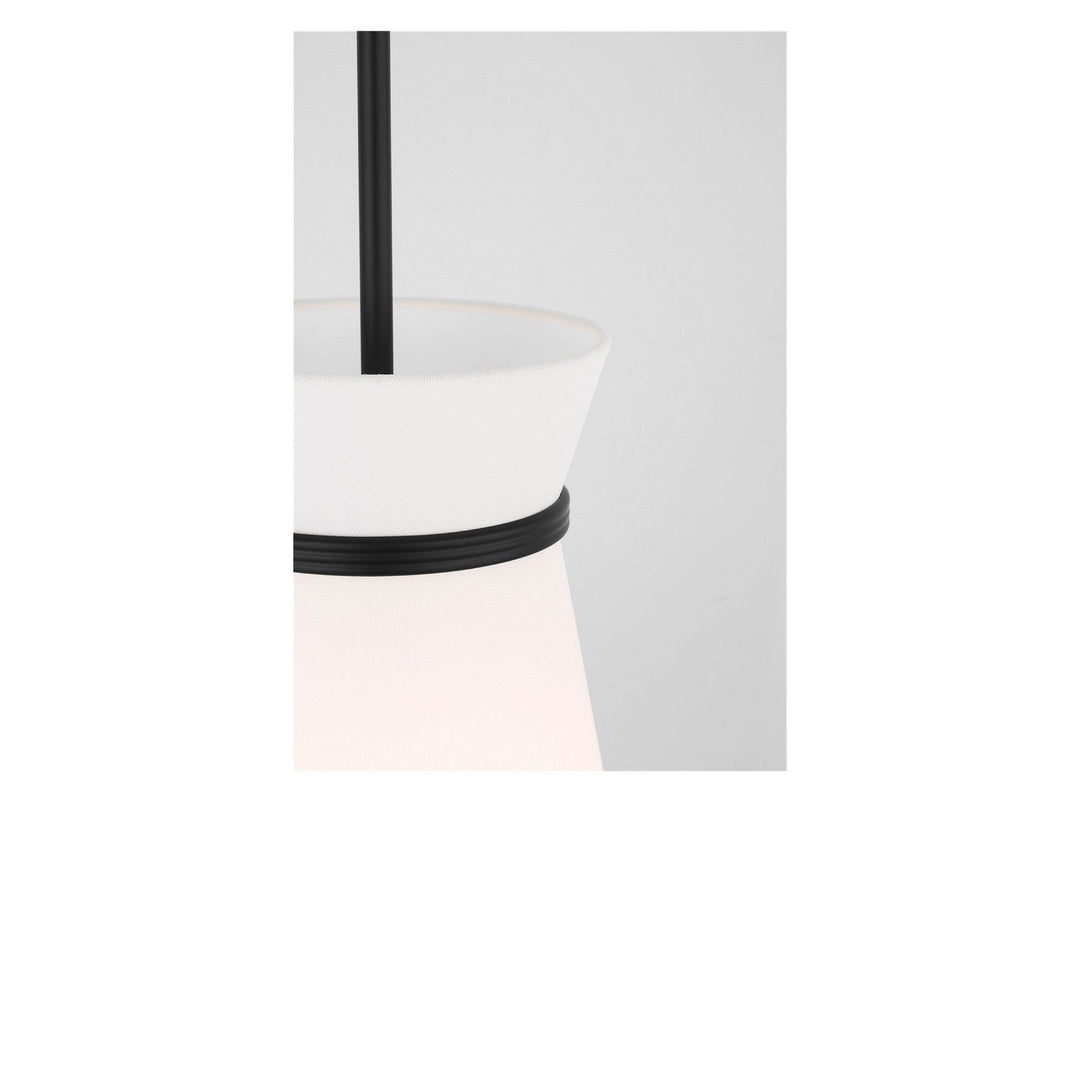 Fynn One Light Pendant in Midnight Black Generation Lighting Canada