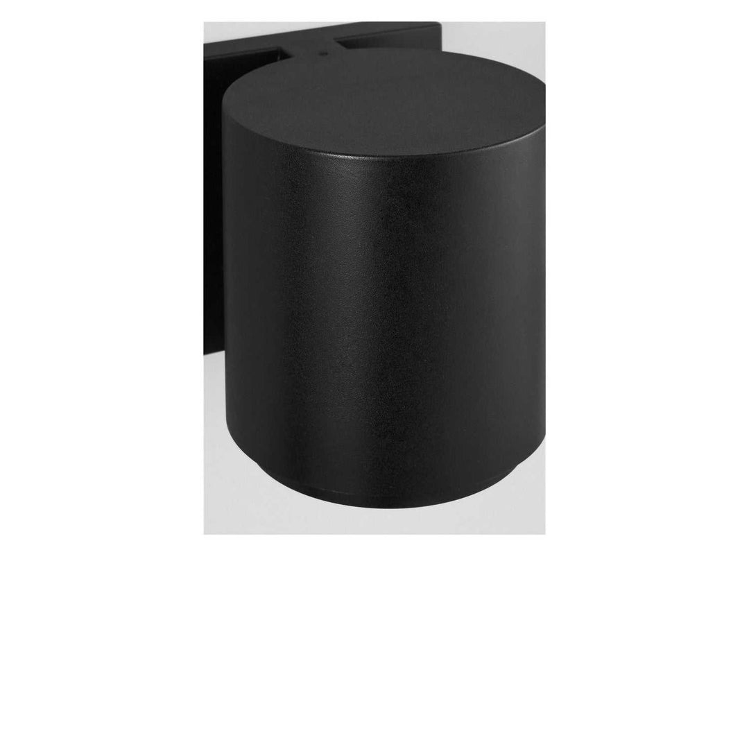 Huntwick LED Outdoor Wall Lantern in Textured Black Generation Lighting Canada