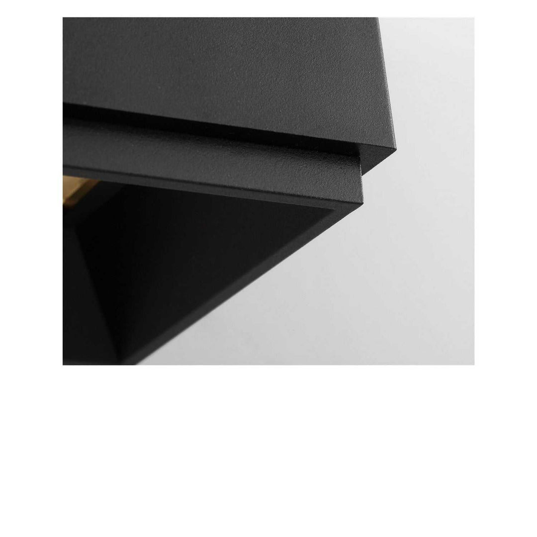 Huntwick LED Outdoor Wall Lantern in Textured Black Generation Lighting Canada