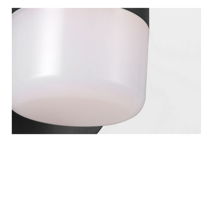 Kinwood LED Outdoor Wall Lantern in Textured Black Generation Lighting Canada