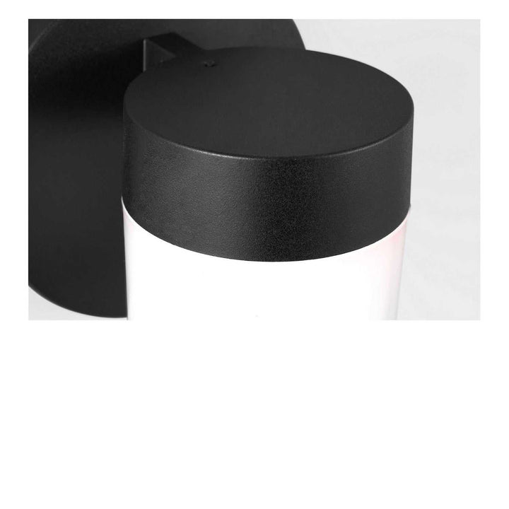 Kinwood LED Outdoor Wall Lantern in Textured Black Generation Lighting Canada