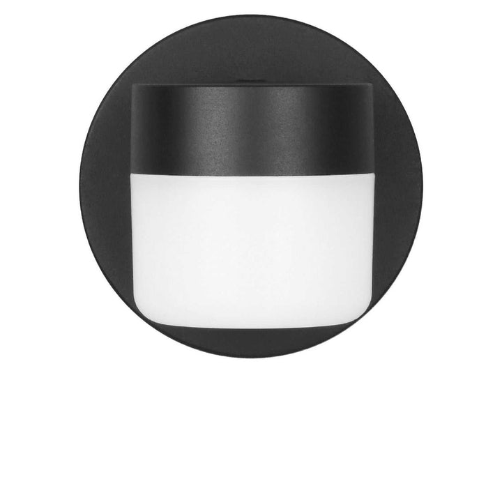 Kinwood LED Outdoor Wall Lantern in Textured Black Generation Lighting Canada