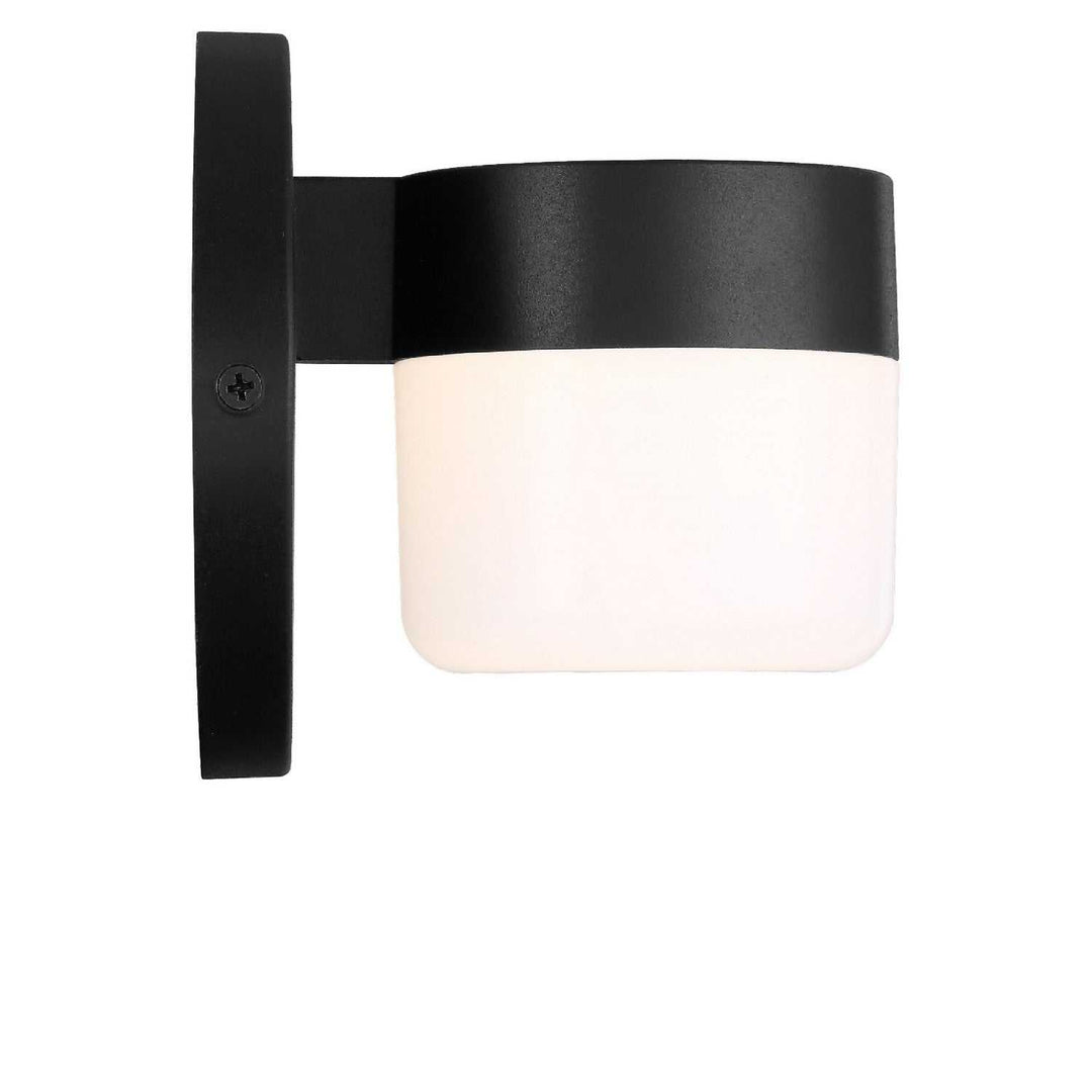 Kinwood LED Outdoor Wall Lantern in Textured Black Generation Lighting Canada