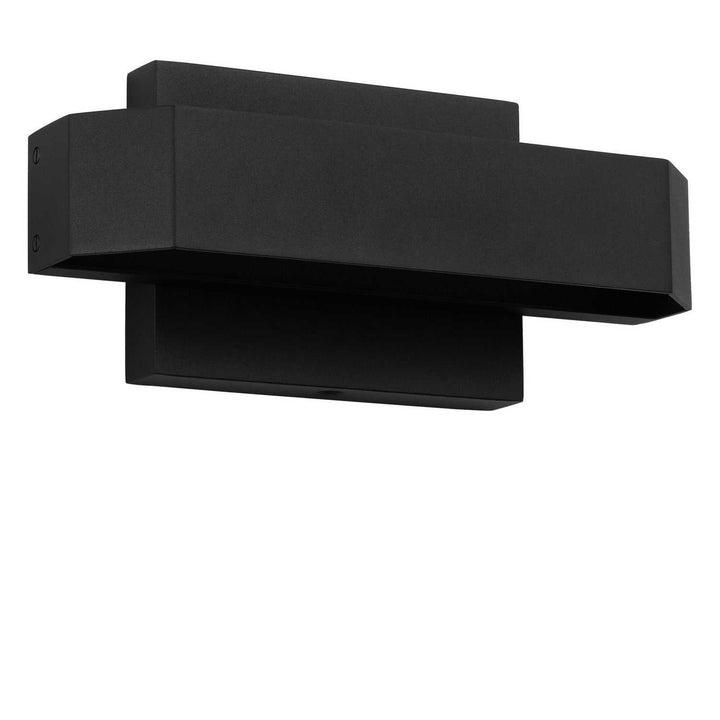 Lakemont LED Outdoor Wall Lantern in Textured Black Generation Lighting Canada