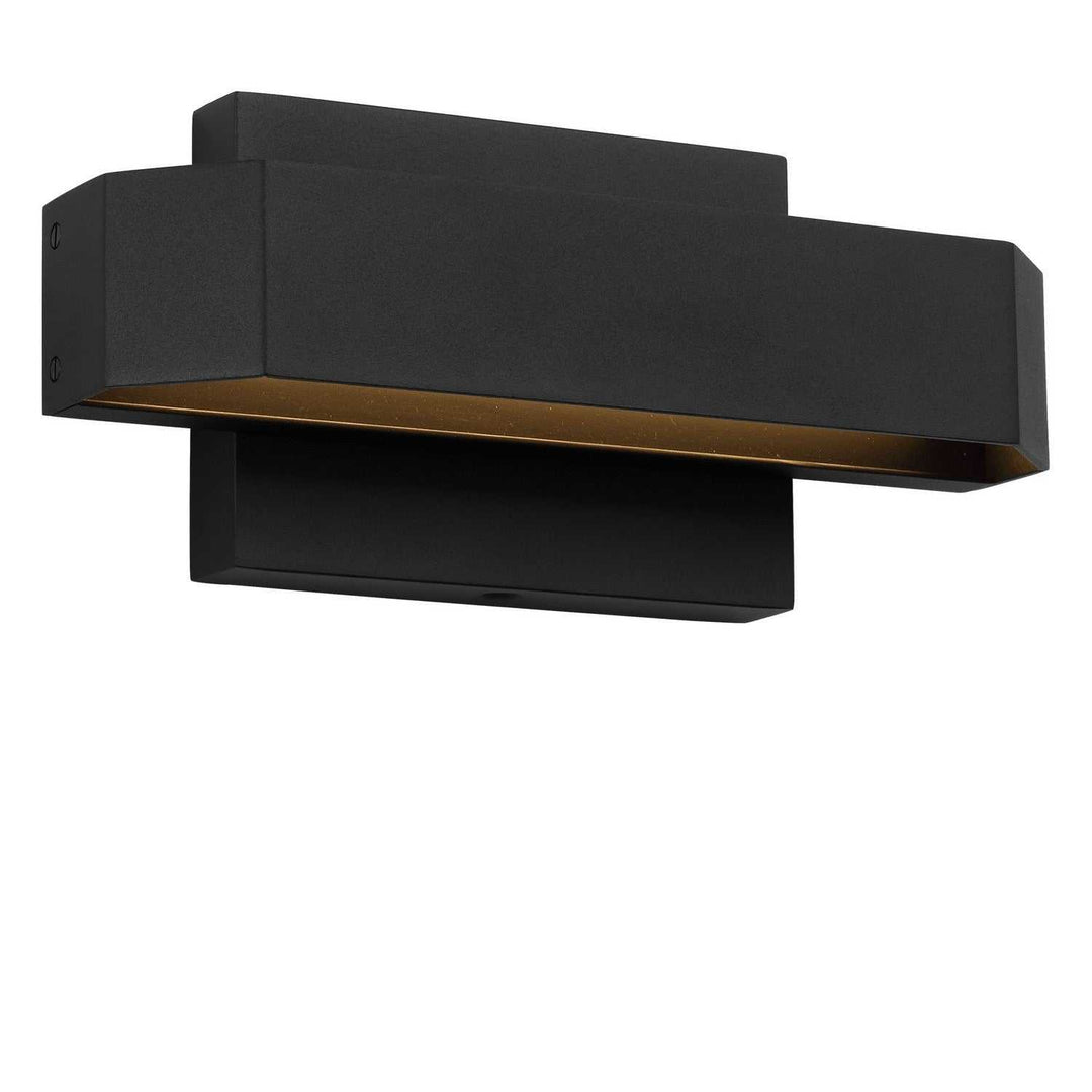 Lakemont LED Outdoor Wall Lantern in Textured Black Generation Lighting Canada