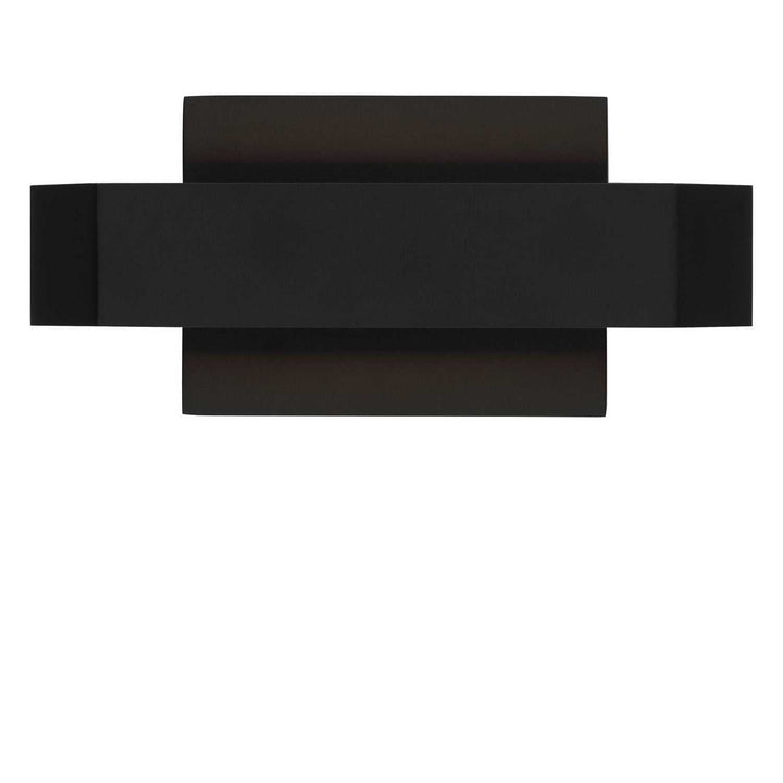 Lakemont LED Outdoor Wall Lantern in Textured Black Generation Lighting Canada