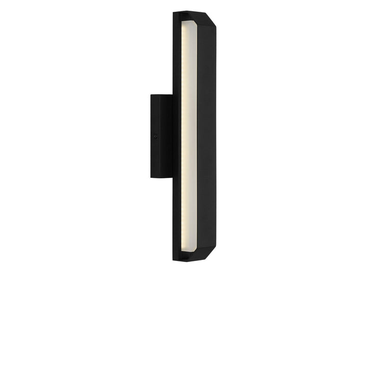 Lakemont LED Outdoor Wall Lantern in Textured Black Generation Lighting Canada