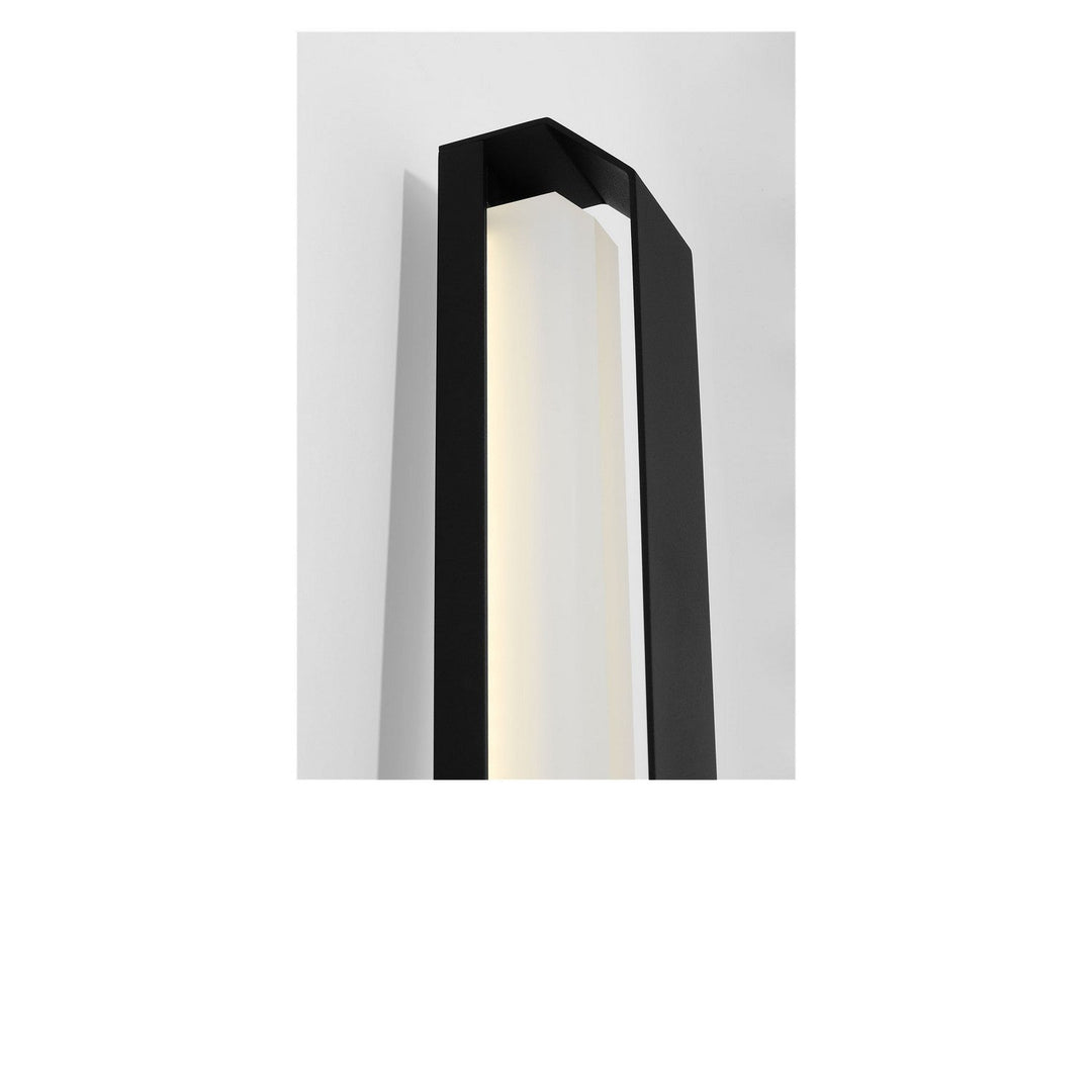 Lakemont LED Outdoor Wall Lantern in Textured Black Generation Lighting Canada