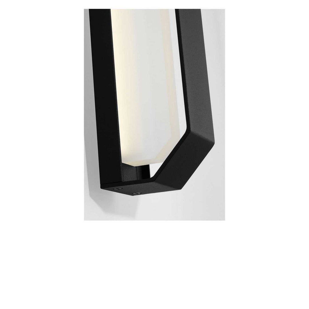 Lakemont LED Outdoor Wall Lantern in Textured Black Generation Lighting Canada