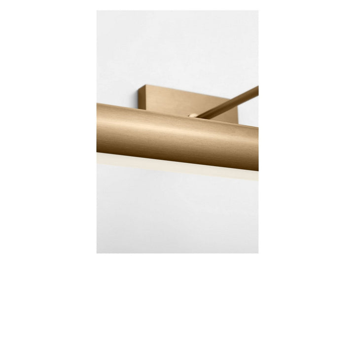 Loxen LED Picture Light in Satin Brass Generation Lighting Canada