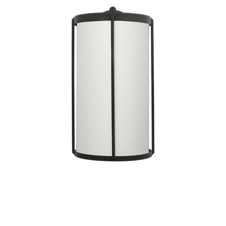 Luning One Light Lantern in Textured Black Generation Lighting Canada