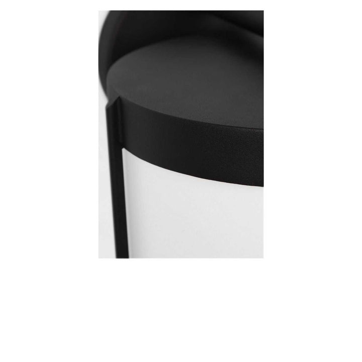 Luning One Light Lantern in Textured Black Generation Lighting Canada