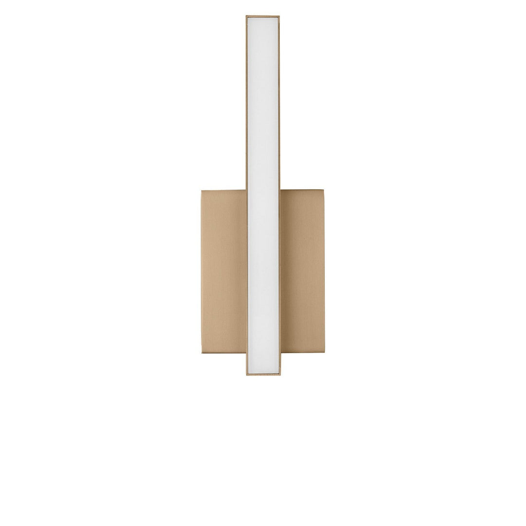 Marque LED Vanity in Satin Brass Generation Lighting Canada