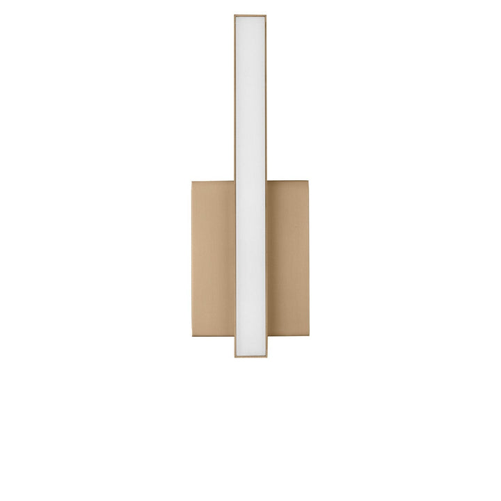Marque LED Vanity in Satin Brass Generation Lighting Canada