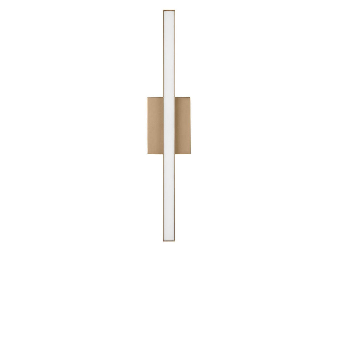 Marque LED Vanity in Satin Brass Generation Lighting Canada