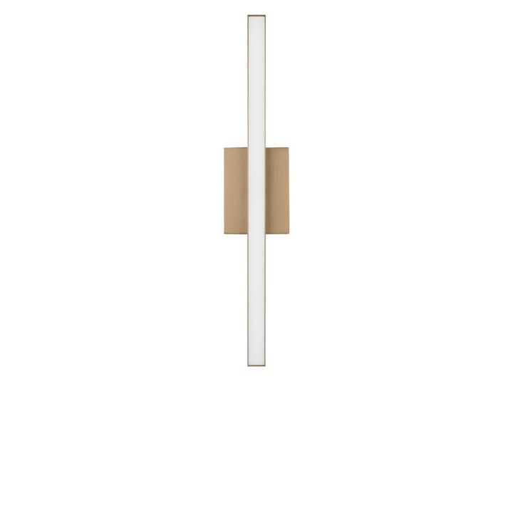 Marque LED Vanity in Satin Brass Generation Lighting Canada