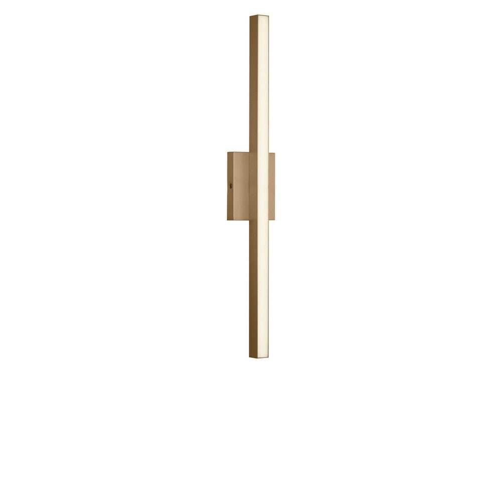 Marque LED Vanity in Satin Brass Generation Lighting Canada