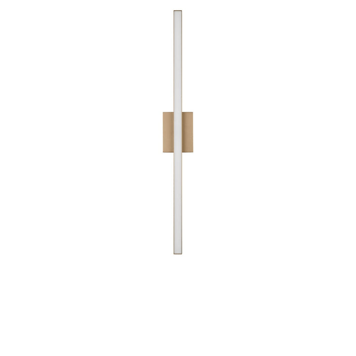 Marque LED Vanity in Satin Brass Generation Lighting Canada