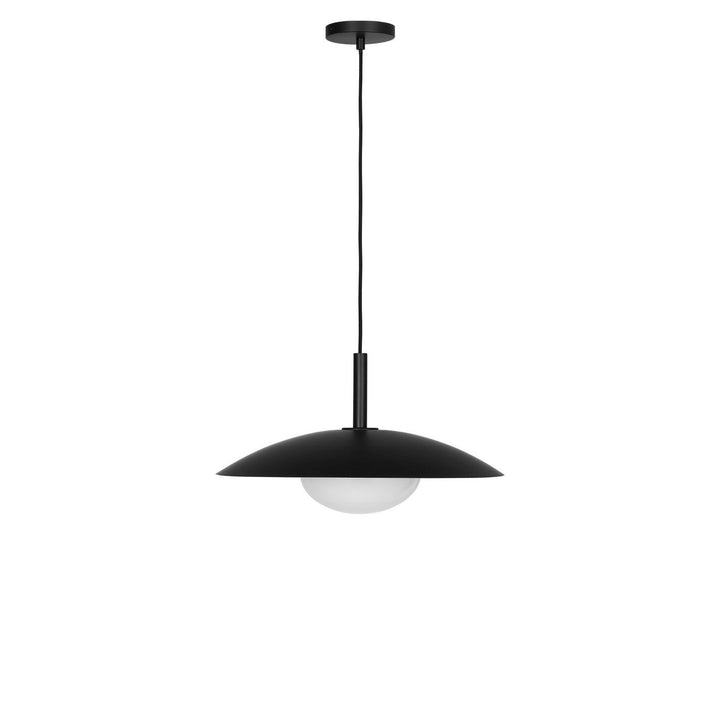 Mont One Light Pendant in Midnight Black Generation Lighting Canada