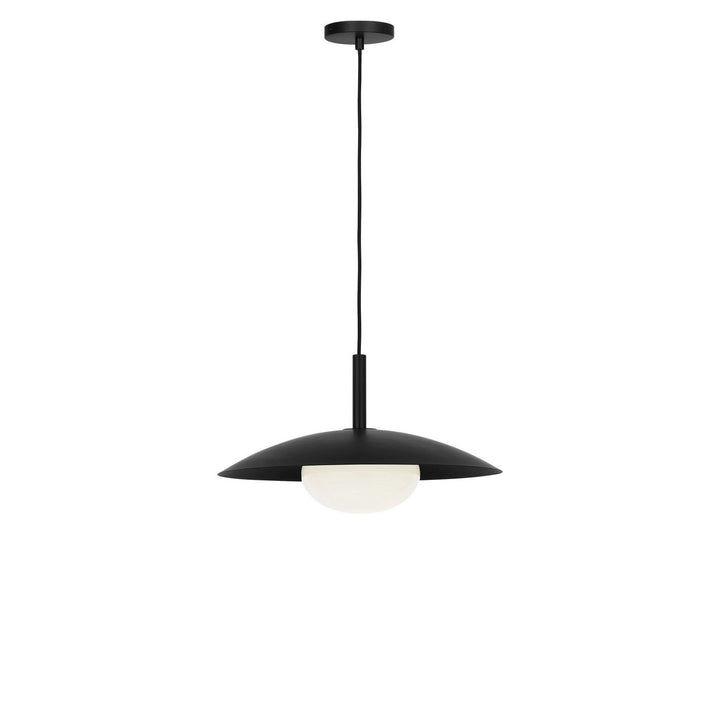 Mont One Light Pendant in Midnight Black Generation Lighting Canada