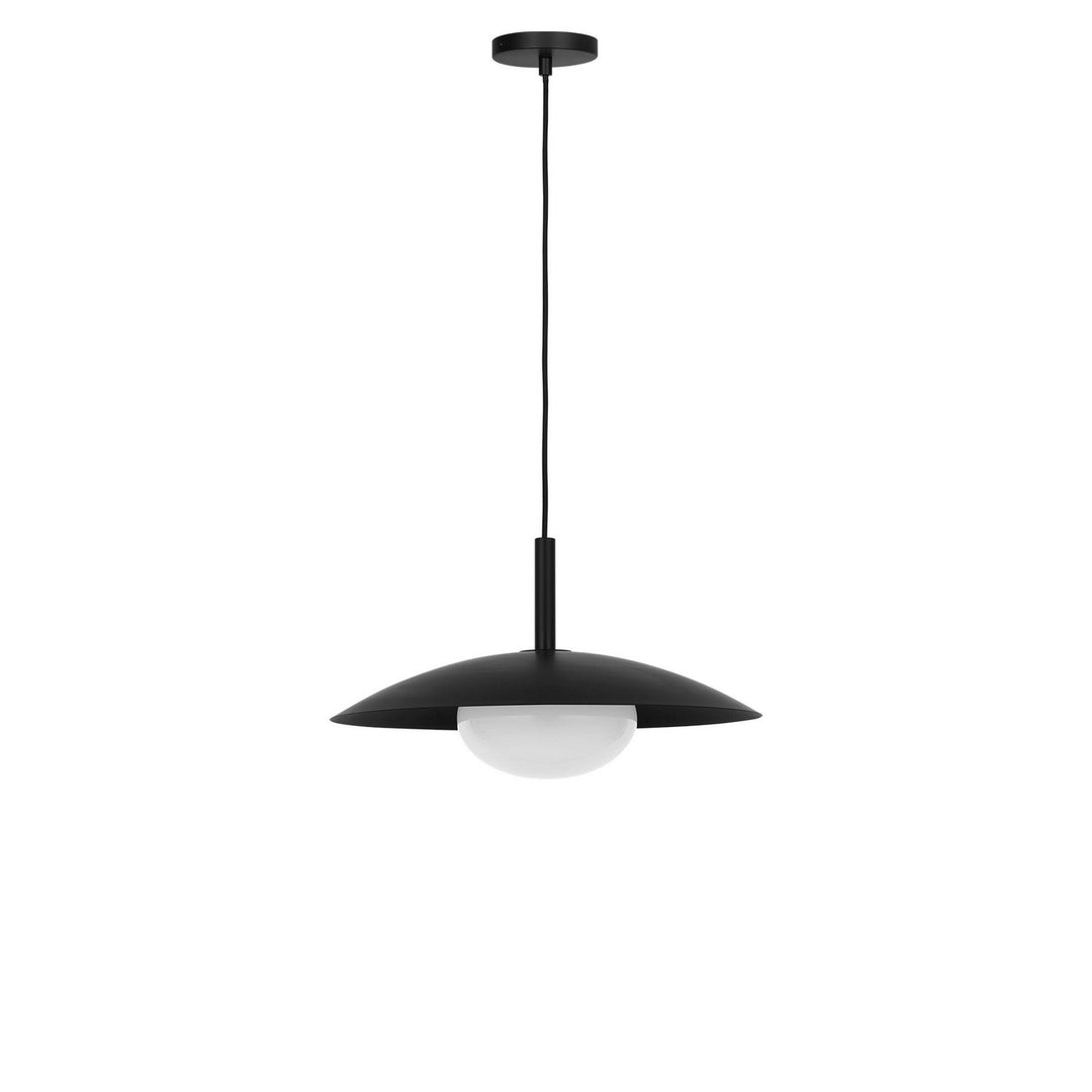 Mont One Light Pendant in Midnight Black Generation Lighting Canada