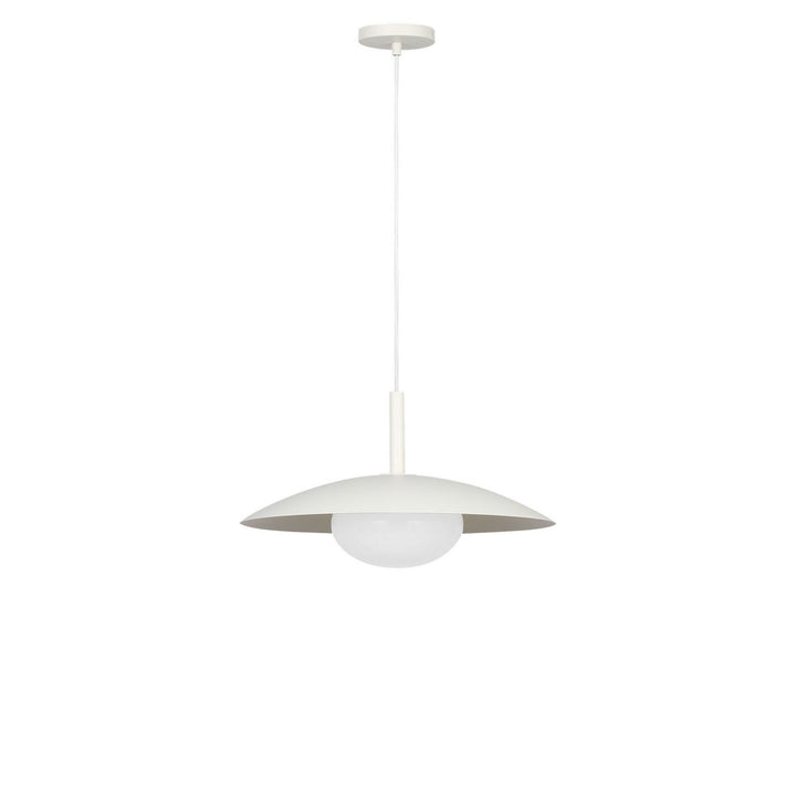 Mont One Light Pendant in Matte White Generation Lighting Canada