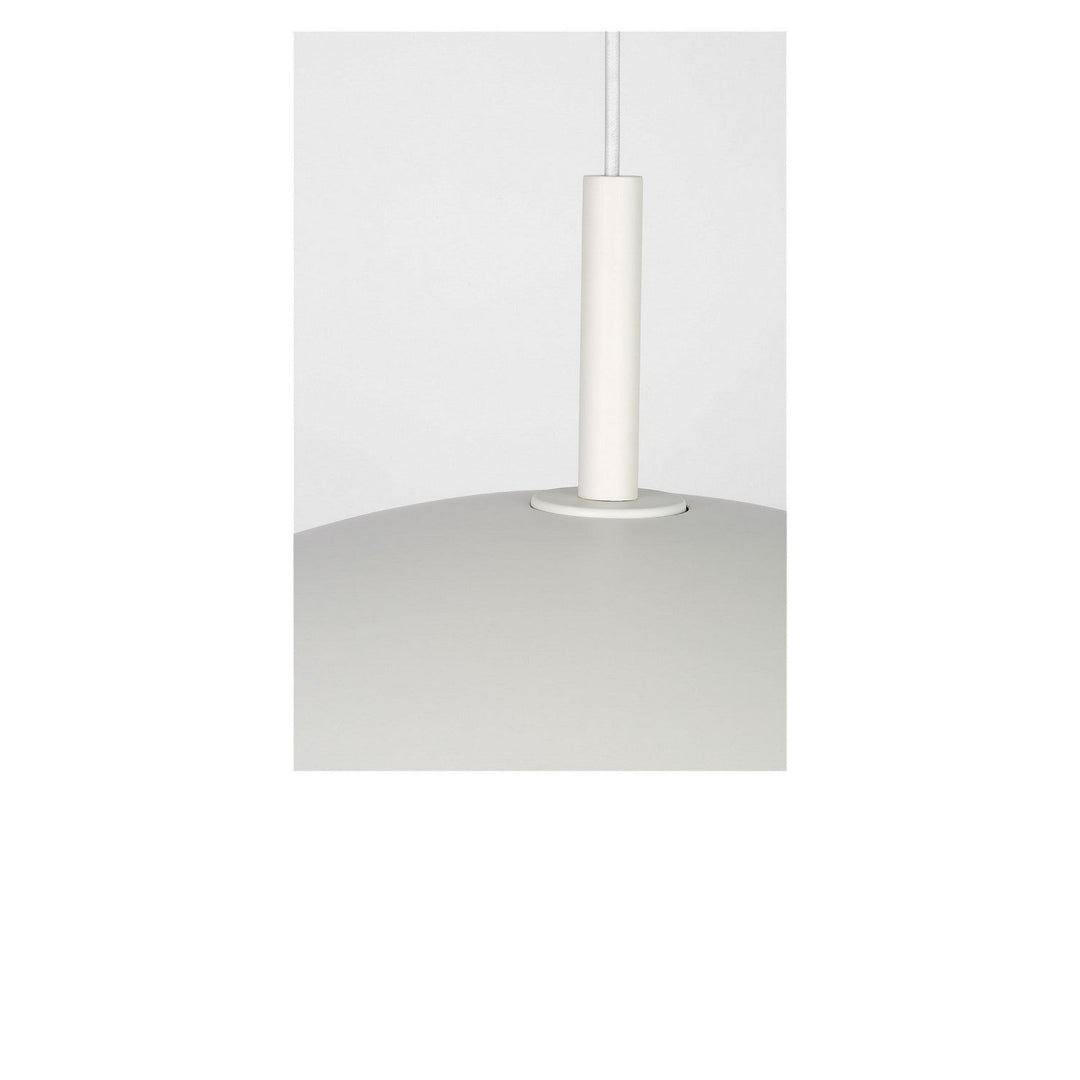 Mont One Light Pendant in Matte White Generation Lighting Canada