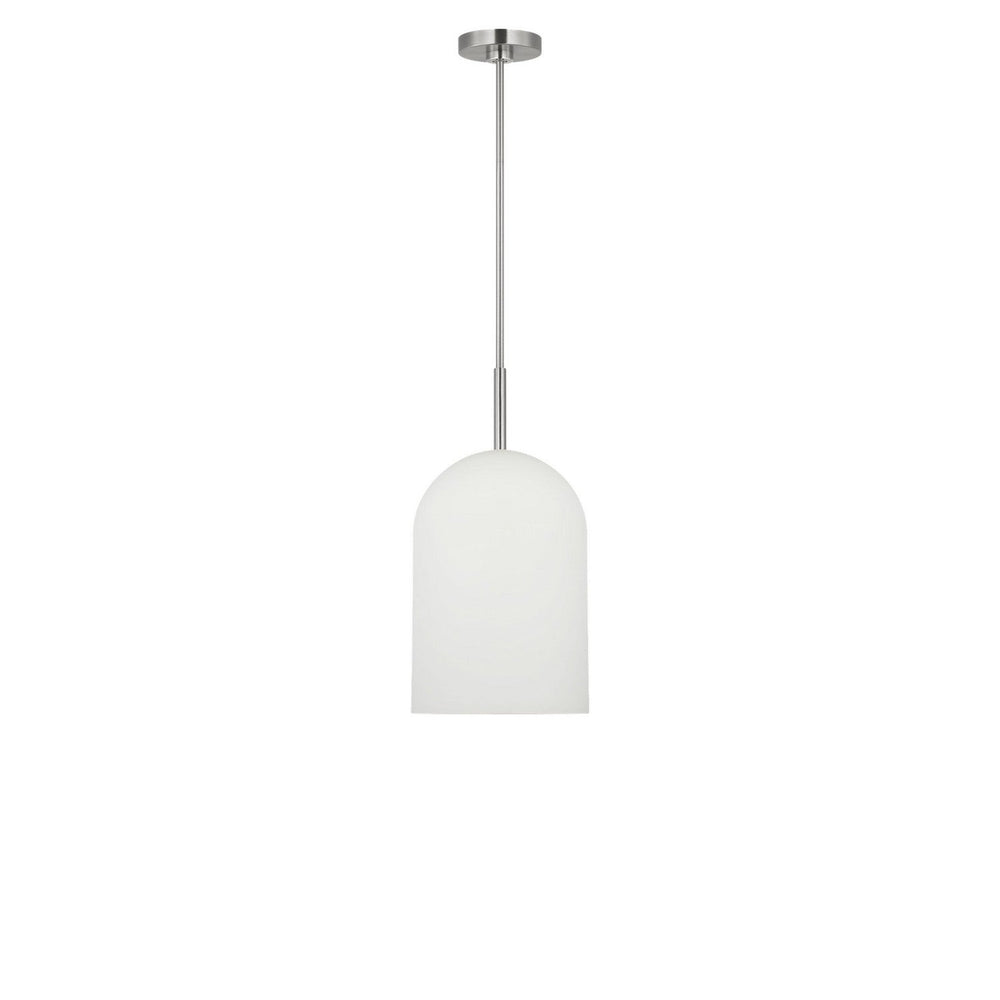 Neblina One Light Pendant in Brushed Nickel Generation Lighting Canada