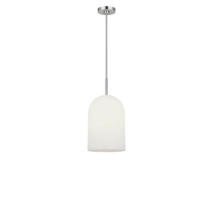 Neblina One Light Pendant in Brushed Nickel Generation Lighting Canada
