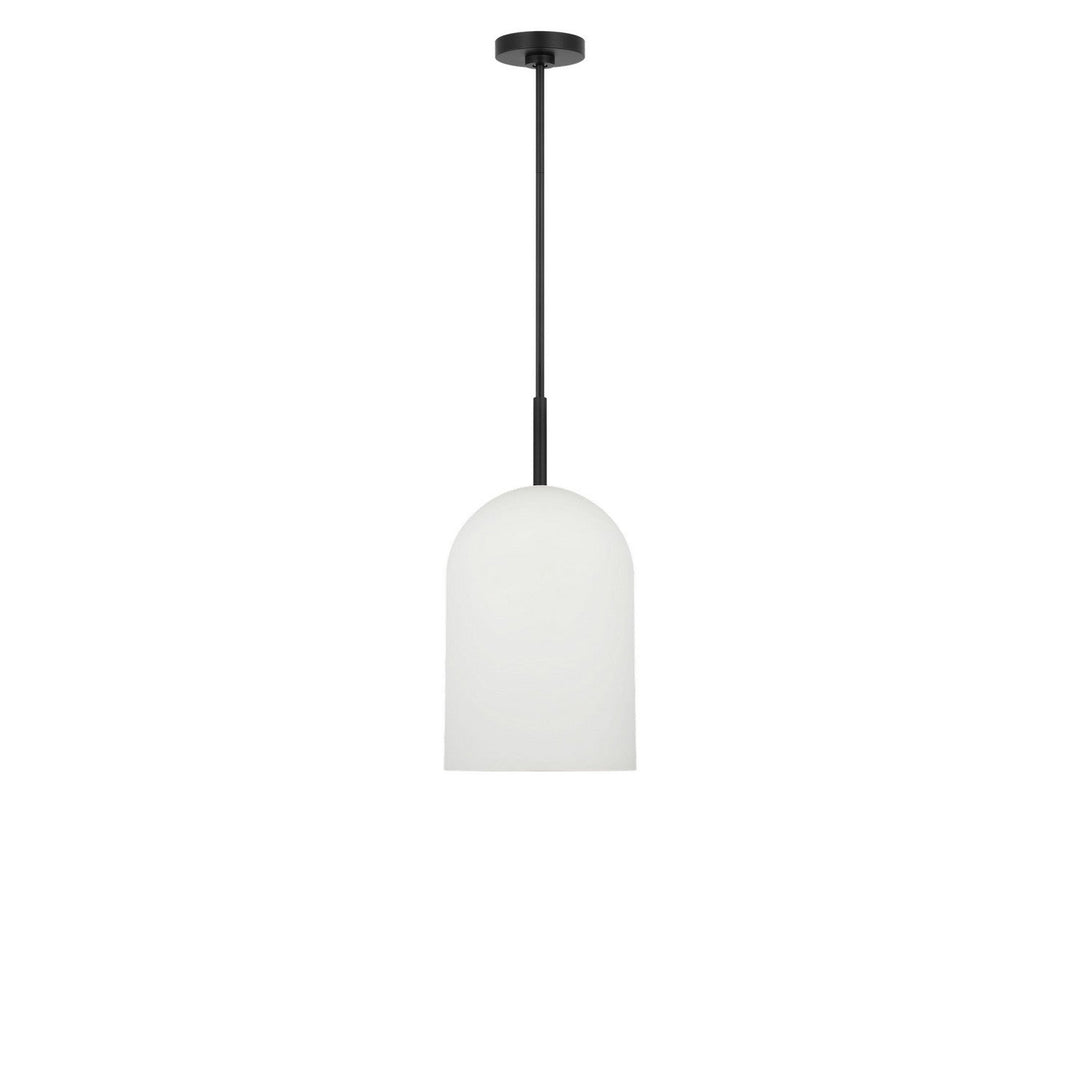 Neblina One Light Pendant in Midnight Black Generation Lighting Canada