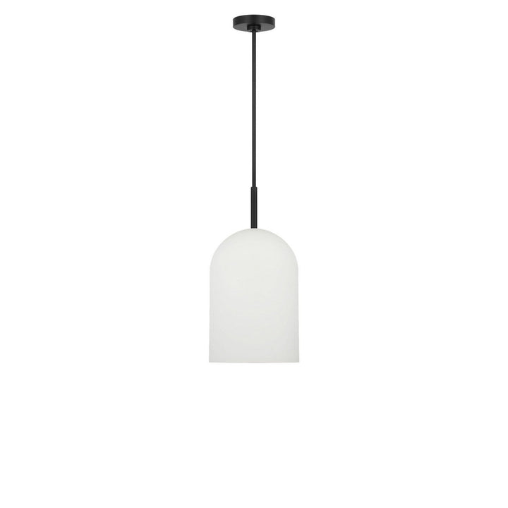 Neblina One Light Pendant in Midnight Black Generation Lighting Canada
