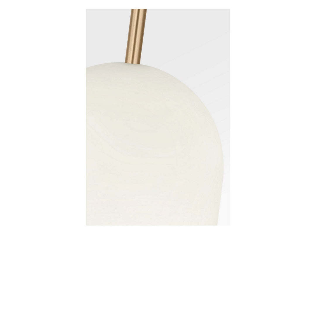 Neblina One Light Pendant in Satin Brass Generation Lighting Canada