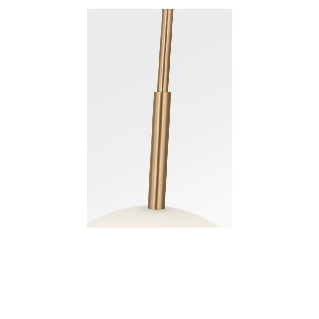 Neblina One Light Pendant in Satin Brass Generation Lighting Canada