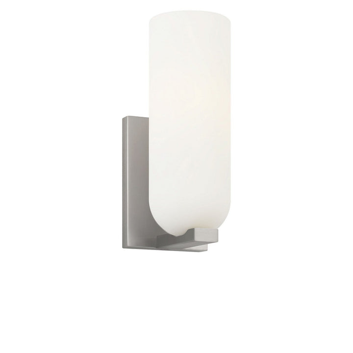 Neblina One Light Vanity in Brushed Nickel Generation Lighting Canada